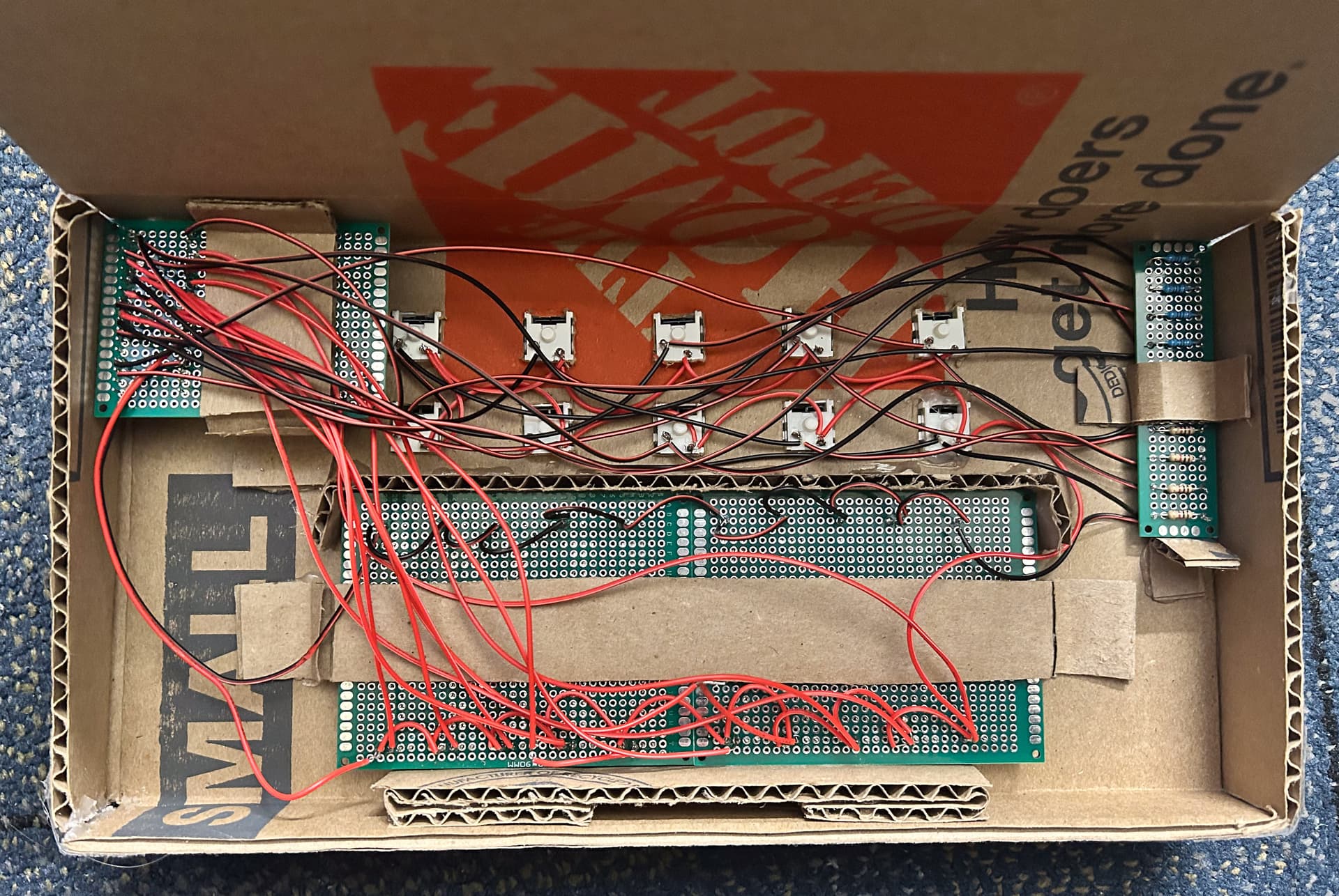 Board Back/Circuitry View